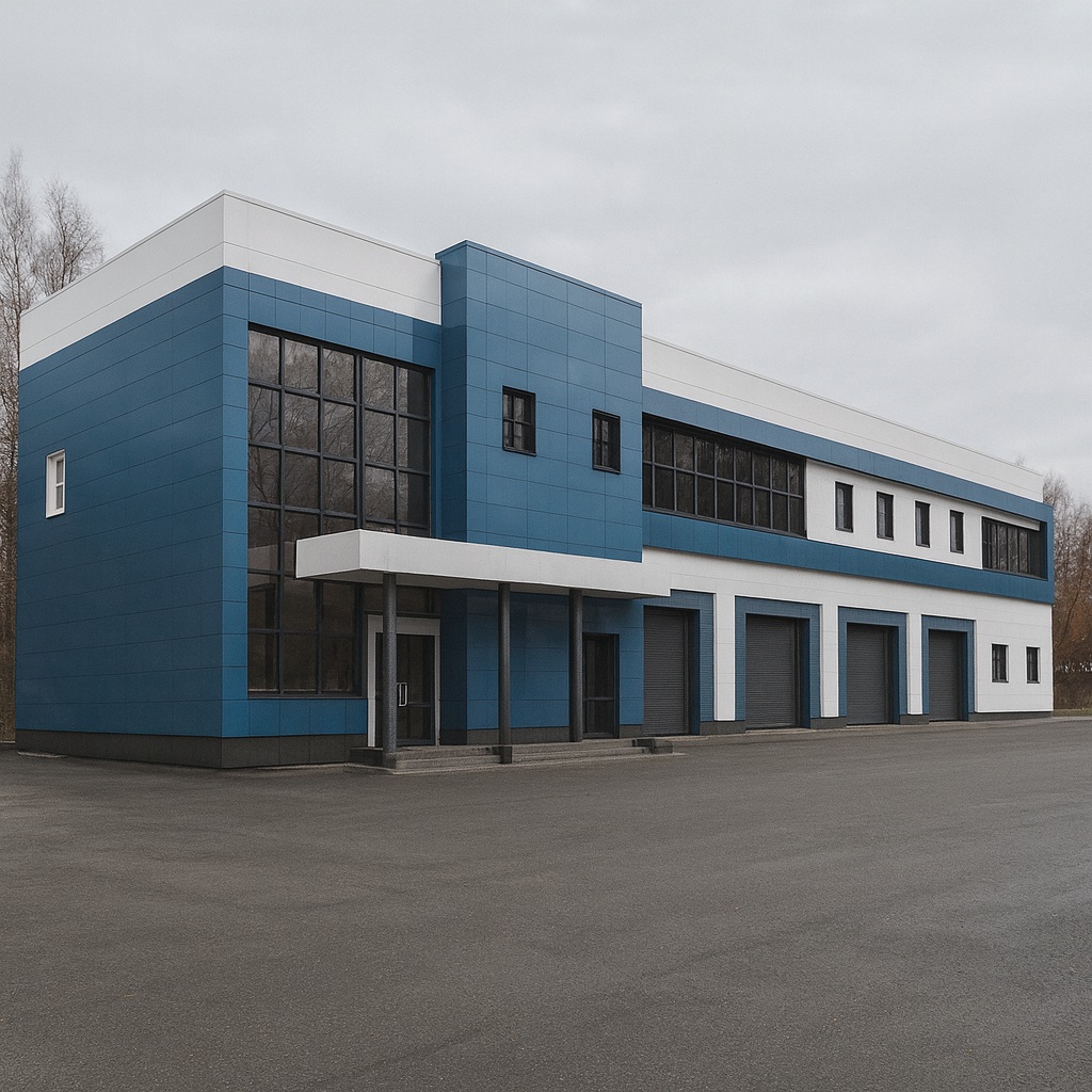 Административное здание из сендвич панелей Административное здание из сендвич панелей